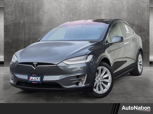 used 2020 Tesla Model X car, priced at $48,400