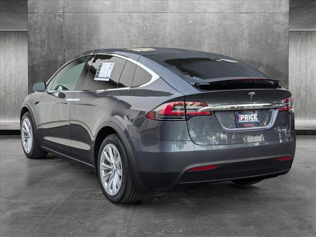 used 2020 Tesla Model X car, priced at $48,400