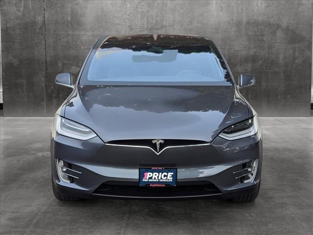 used 2020 Tesla Model X car, priced at $48,400