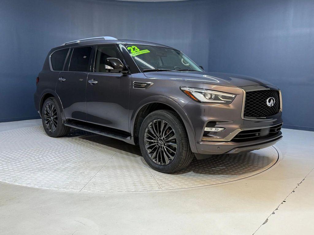 used 2023 INFINITI QX80 car, priced at $47,999