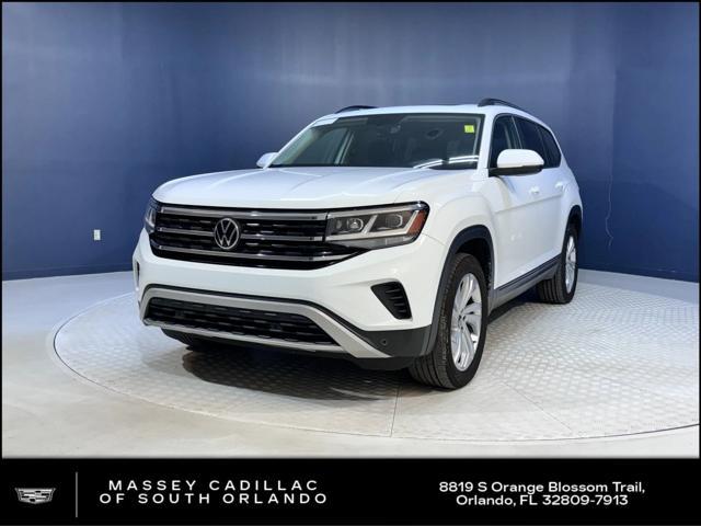 used 2021 Volkswagen Atlas car, priced at $19,998