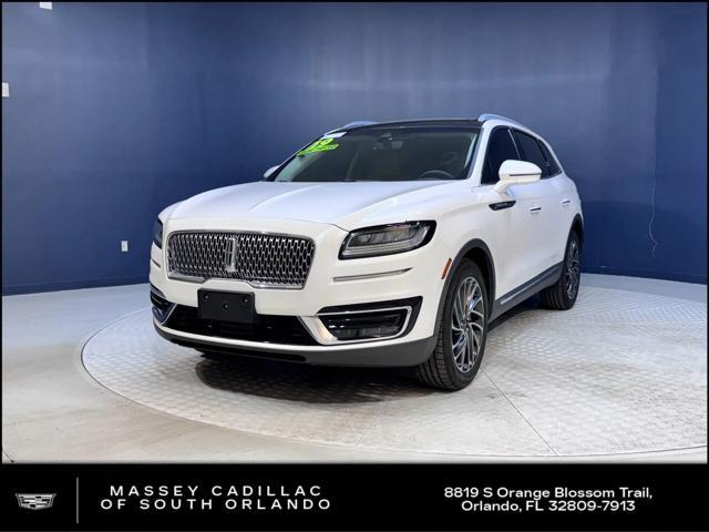 used 2019 Lincoln Nautilus car, priced at $24,899