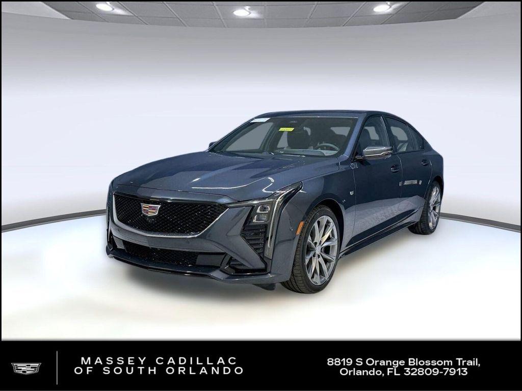new 2025 Cadillac CT5 car, priced at $55,115