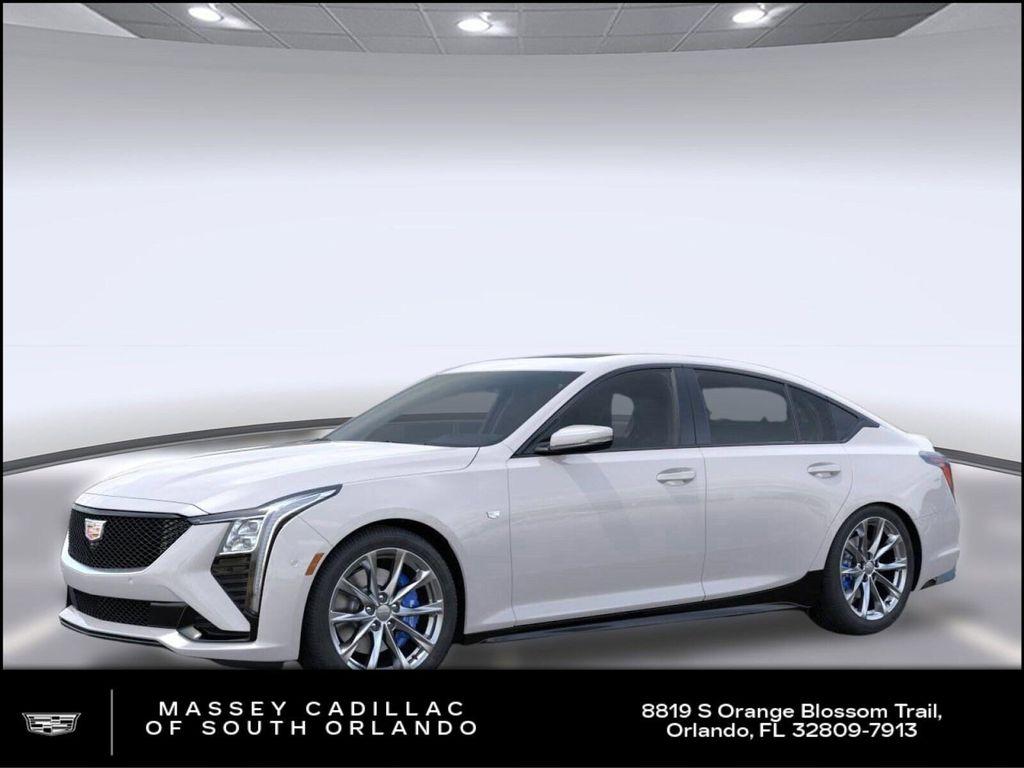 new 2025 Cadillac CT5 car, priced at $53,665
