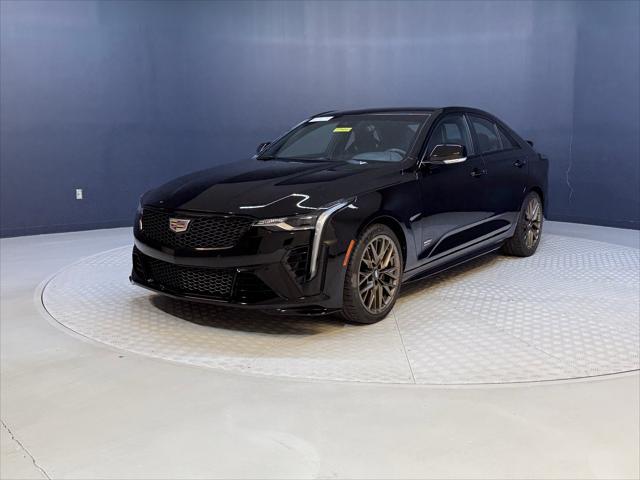 new 2025 Cadillac CT4-V car, priced at $68,190