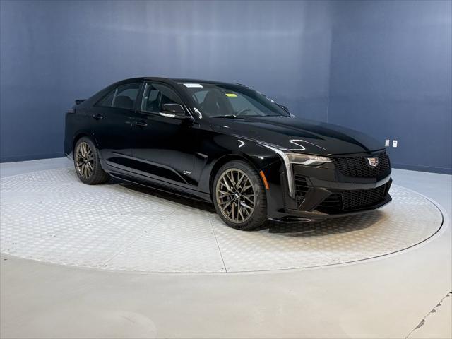 new 2025 Cadillac CT4-V car, priced at $68,190