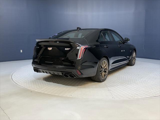 new 2025 Cadillac CT4-V car, priced at $68,190