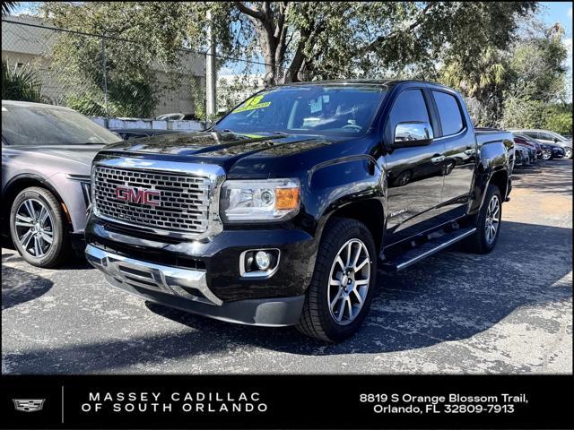 used 2018 GMC Canyon car, priced at $21,999