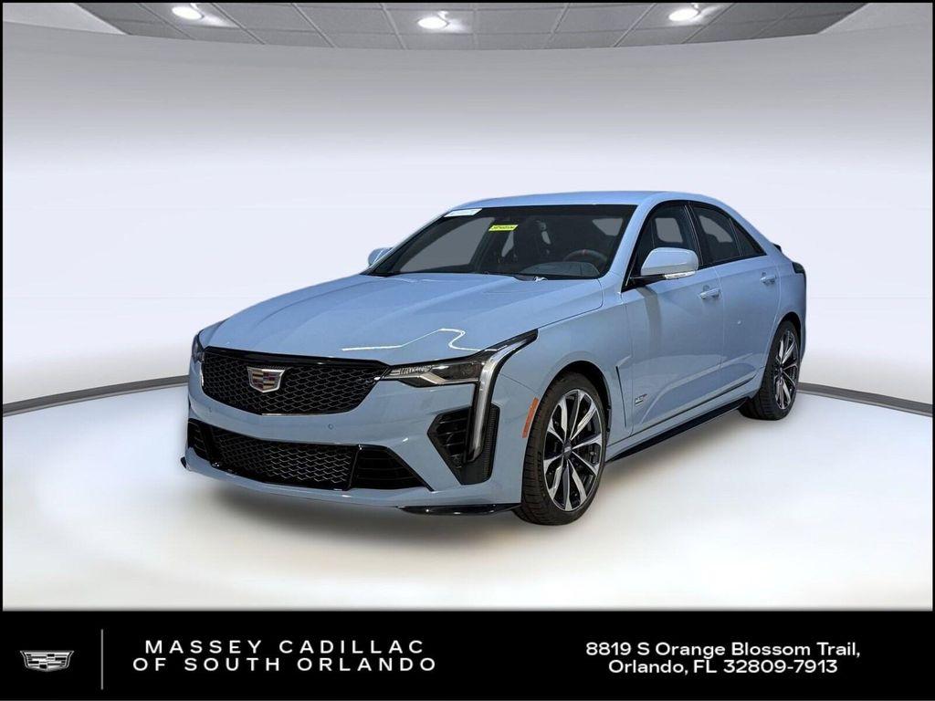 new 2025 Cadillac CT4-V car, priced at $71,160