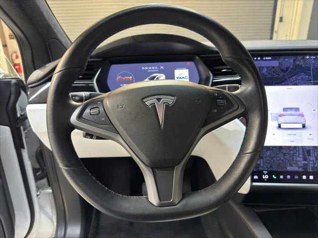 used 2020 Tesla Model X car, priced at $37,999