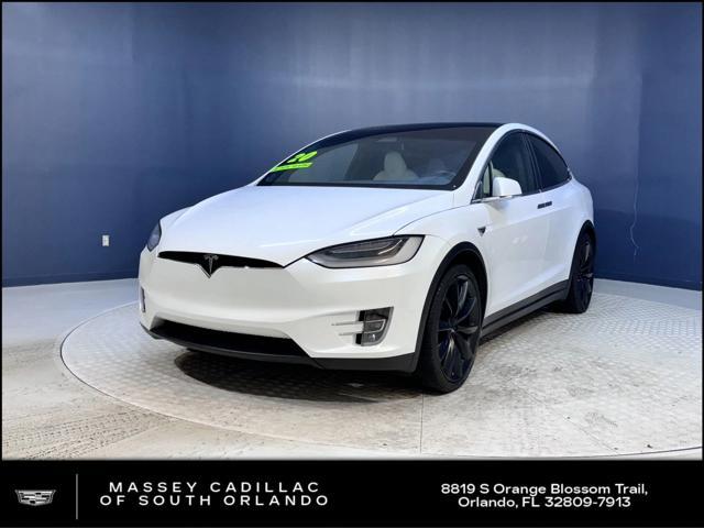 used 2020 Tesla Model X car, priced at $37,999