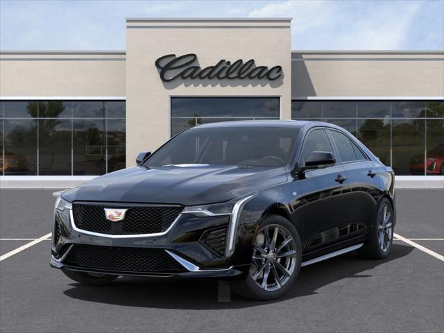 new 2025 Cadillac CT4 car, priced at $45,540