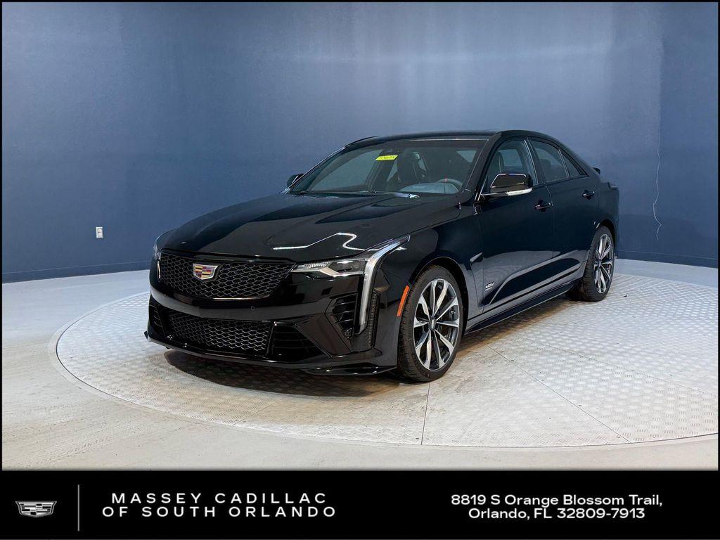 new 2026 Cadillac CT4-V car, priced at $68,245