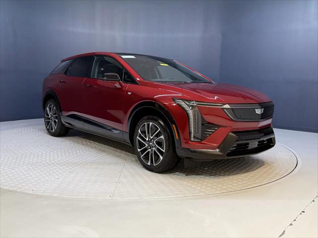 new 2025 Cadillac OPTIQ car, priced at $56,215