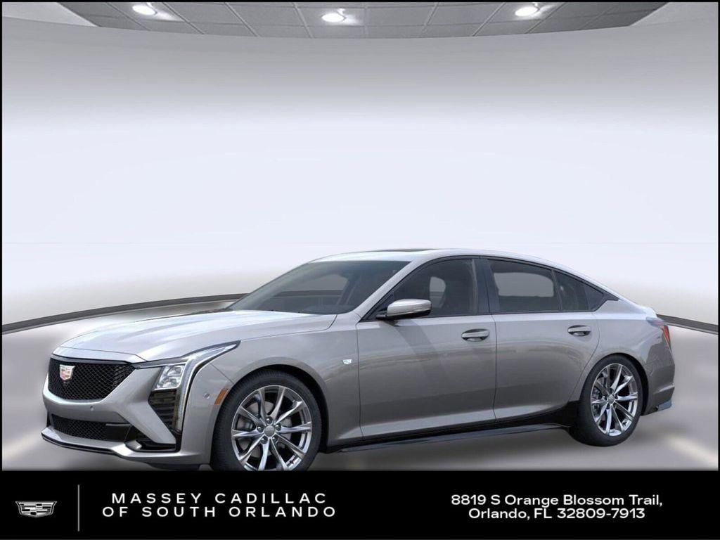 new 2025 Cadillac CT5 car, priced at $54,015