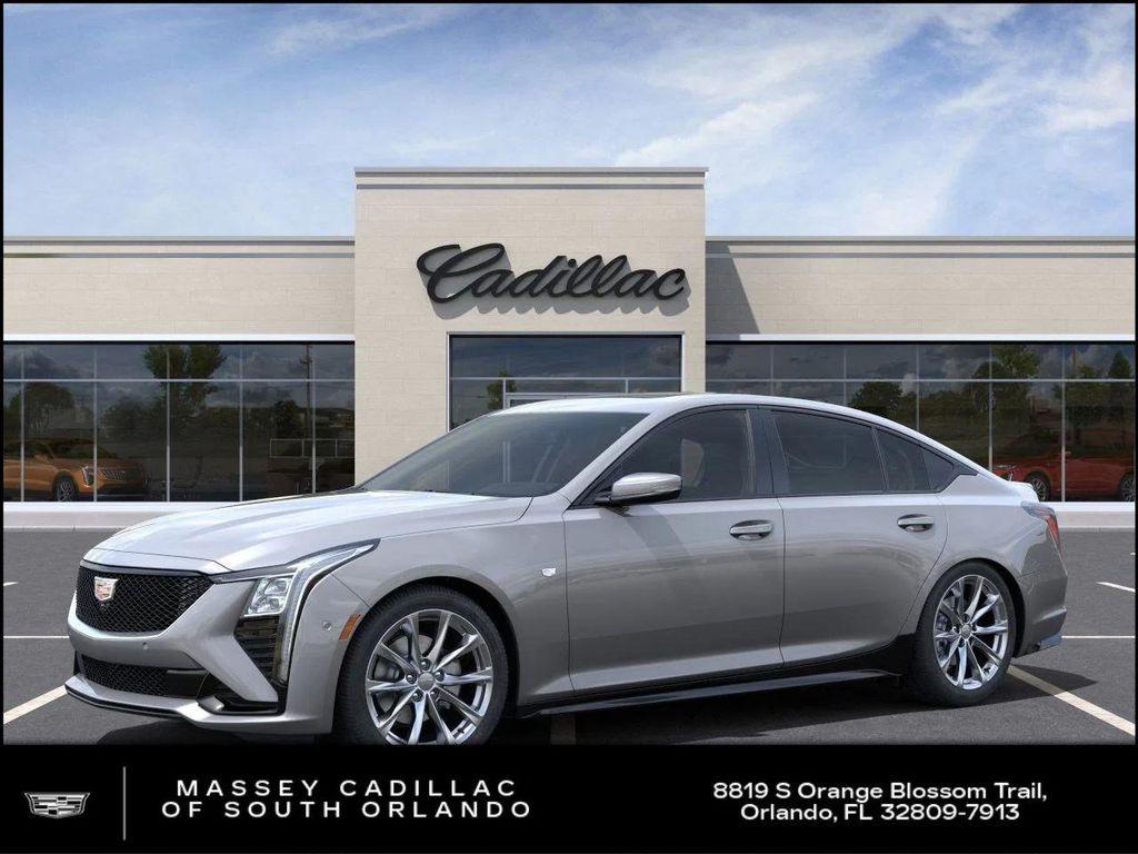 new 2025 Cadillac CT5 car, priced at $54,015