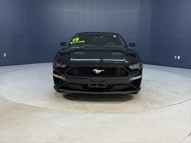 used 2018 Ford Mustang car, priced at $18,999