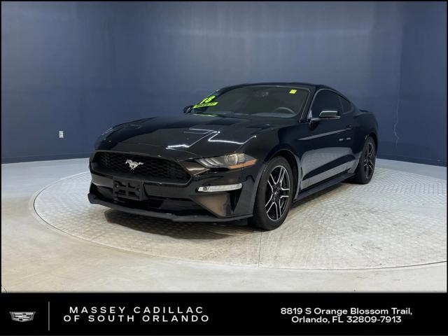 used 2018 Ford Mustang car, priced at $18,999