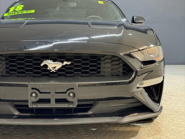 used 2018 Ford Mustang car, priced at $18,999