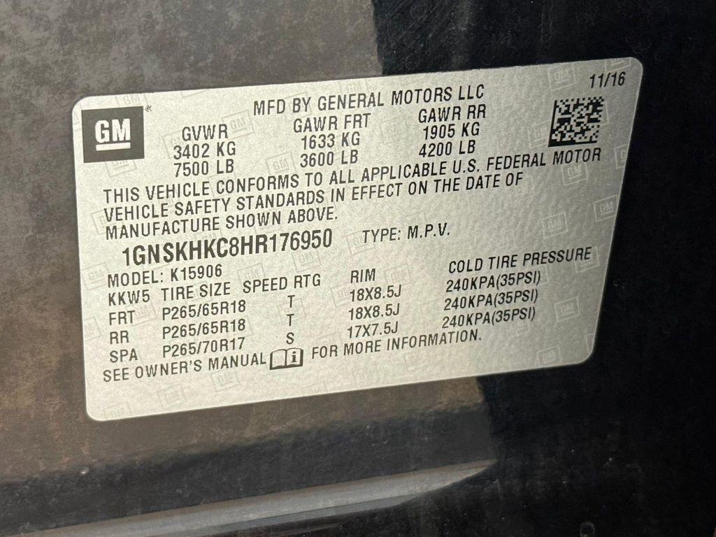 used 2017 Chevrolet Suburban car, priced at $20,999