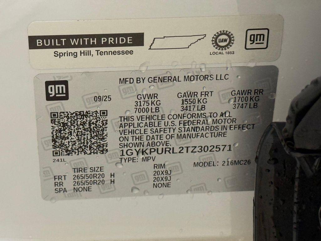 new 2026 Cadillac LYRIQ car, priced at $65,920