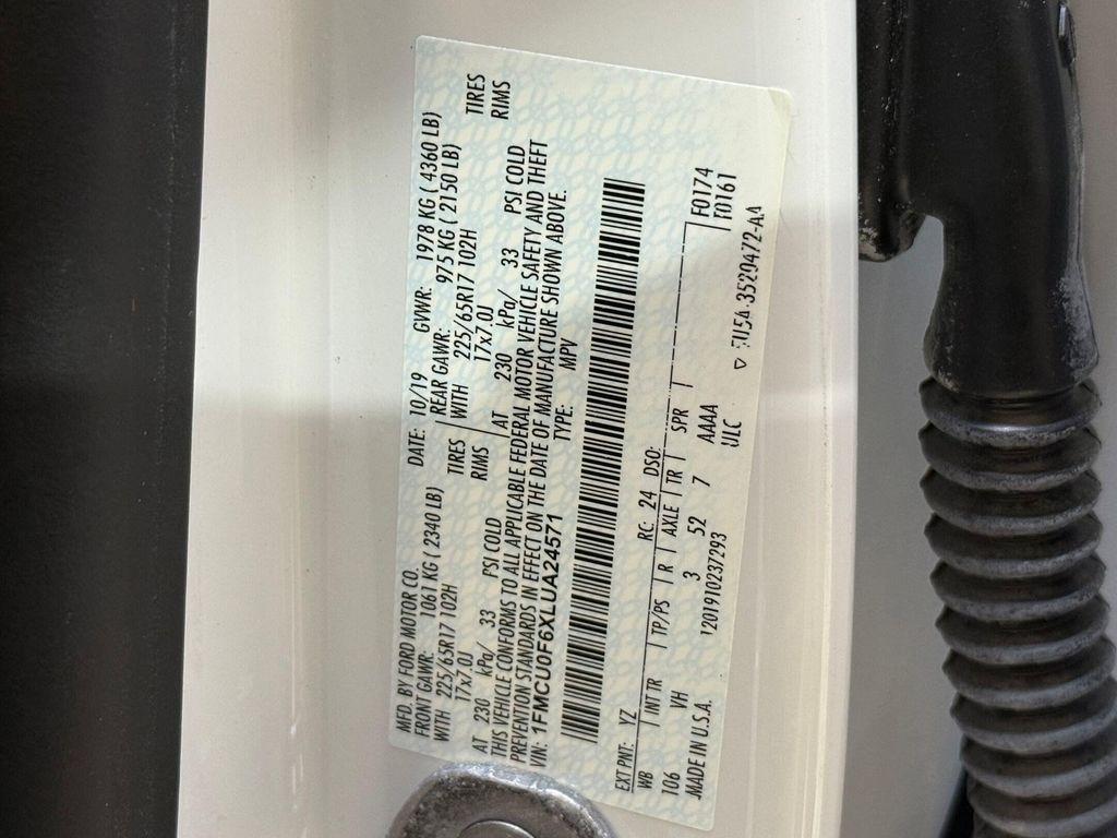 used 2020 Ford Escape car, priced at $11,798