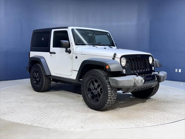 used 2016 Jeep Wrangler car, priced at $18,999