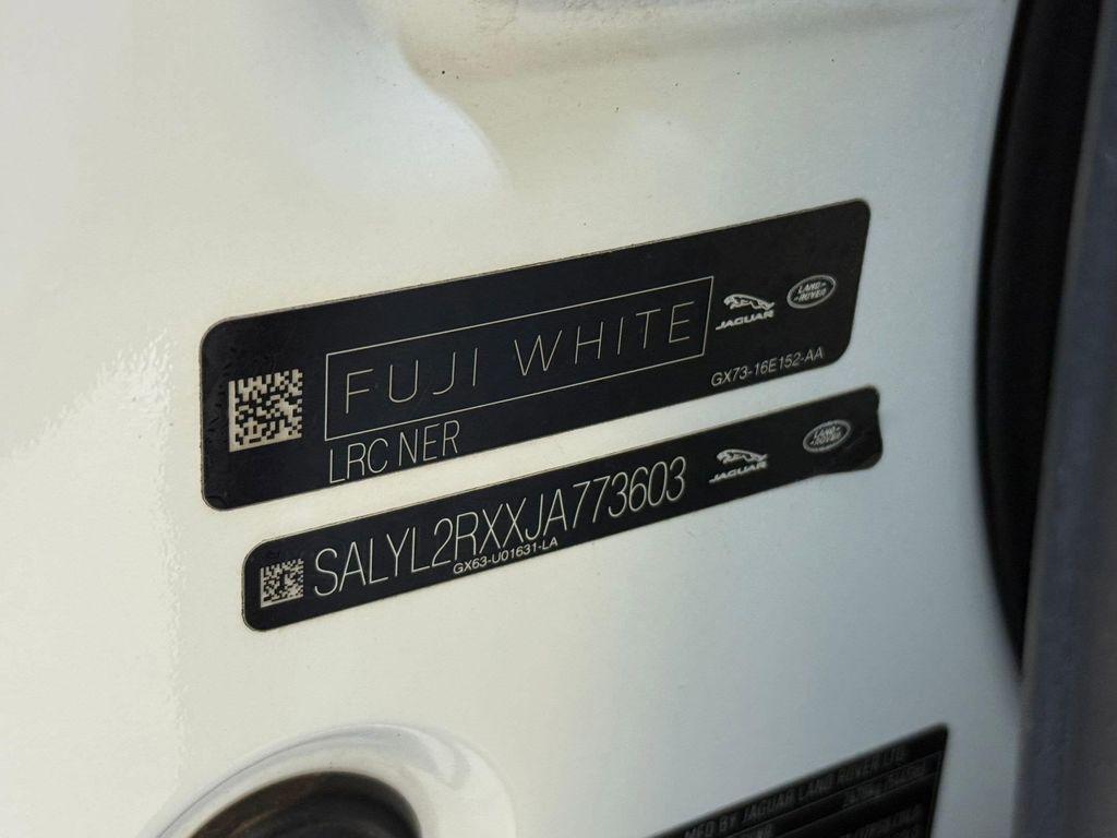 used 2018 Land Rover Range Rover Velar car, priced at $21,999