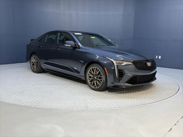 new 2025 Cadillac CT4-V car, priced at $68,815