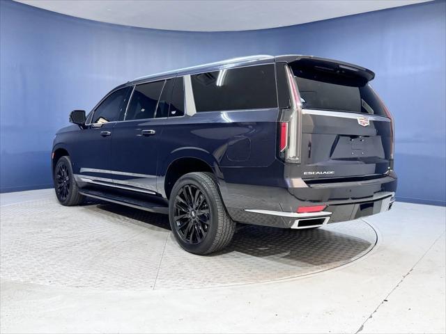 used 2023 Cadillac Escalade ESV car, priced at $73,798