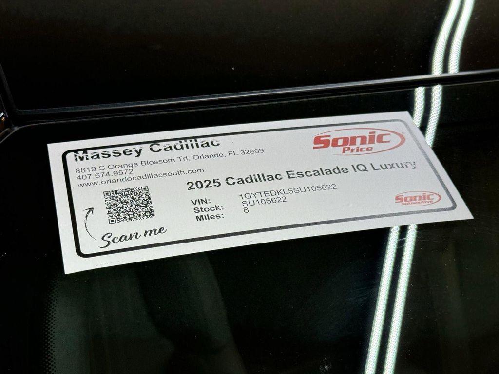 new 2025 Cadillac Escalade IQ car, priced at $149,990
