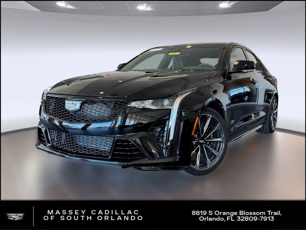 new 2026 Cadillac CT4-V car, priced at $68,245