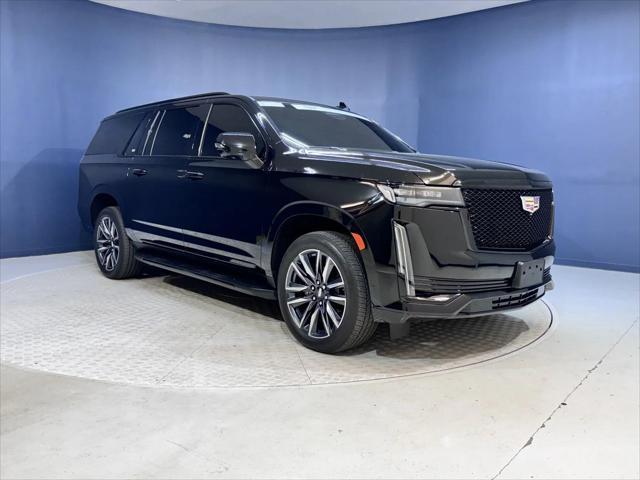 used 2022 Cadillac Escalade ESV car, priced at $77,999