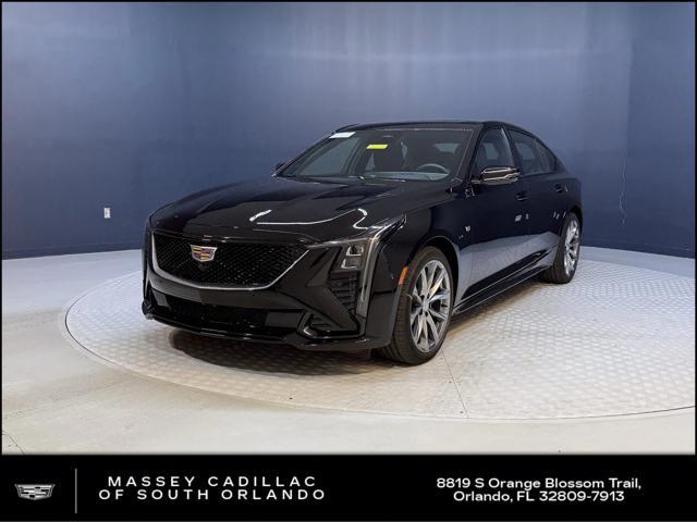 new 2025 Cadillac CT5 car, priced at $53,390