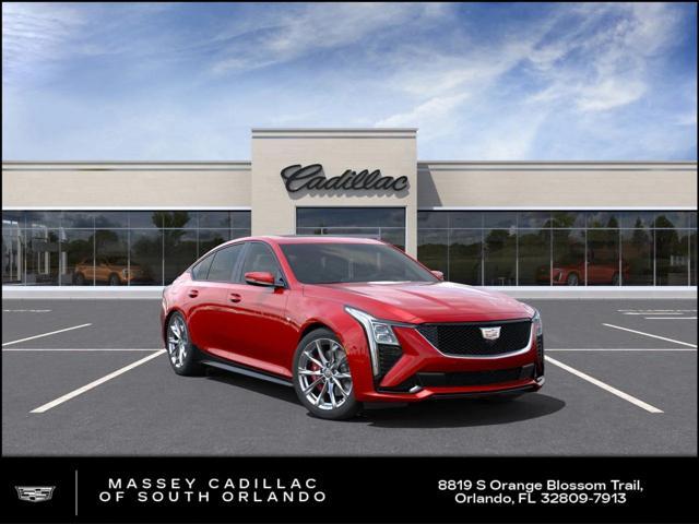 new 2025 Cadillac CT5 car, priced at $53,765