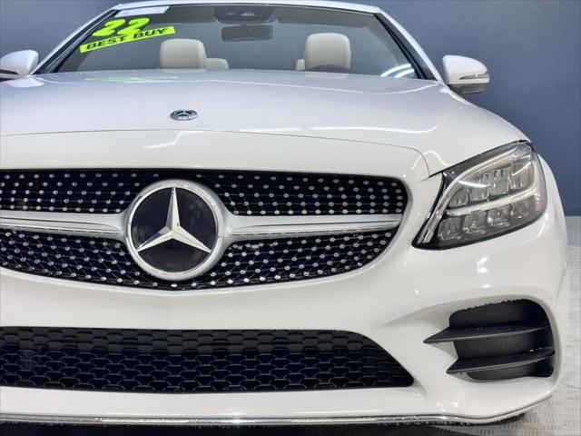 used 2022 Mercedes-Benz C-Class car, priced at $43,997