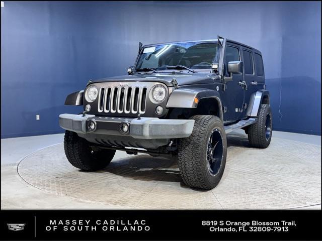 used 2017 Jeep Wrangler Unlimited car, priced at $22,999