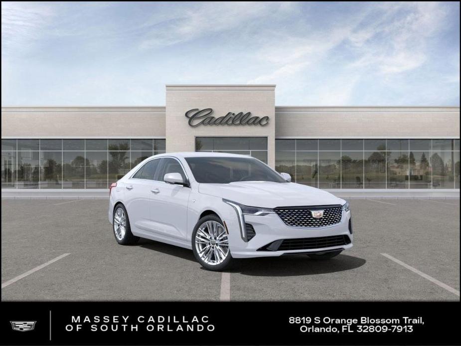 new 2025 Cadillac CT4 car, priced at $42,490