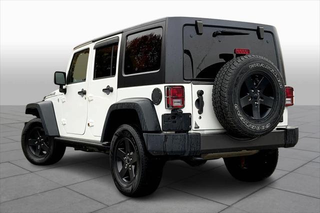 used 2016 Jeep Wrangler Unlimited car, priced at $18,300