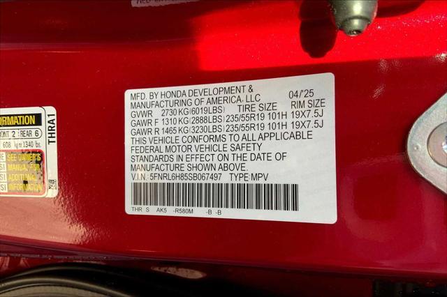 new 2025 Honda Odyssey car, priced at $48,815