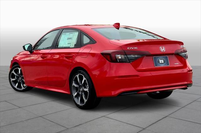new 2025 Honda Civic Hybrid car, priced at $33,100