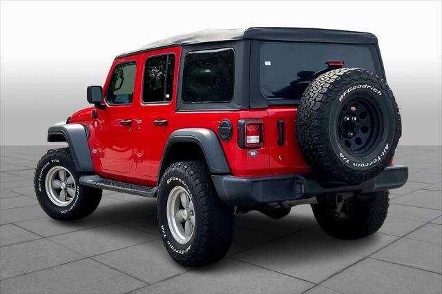 used 2018 Jeep Wrangler Unlimited car, priced at $24,299