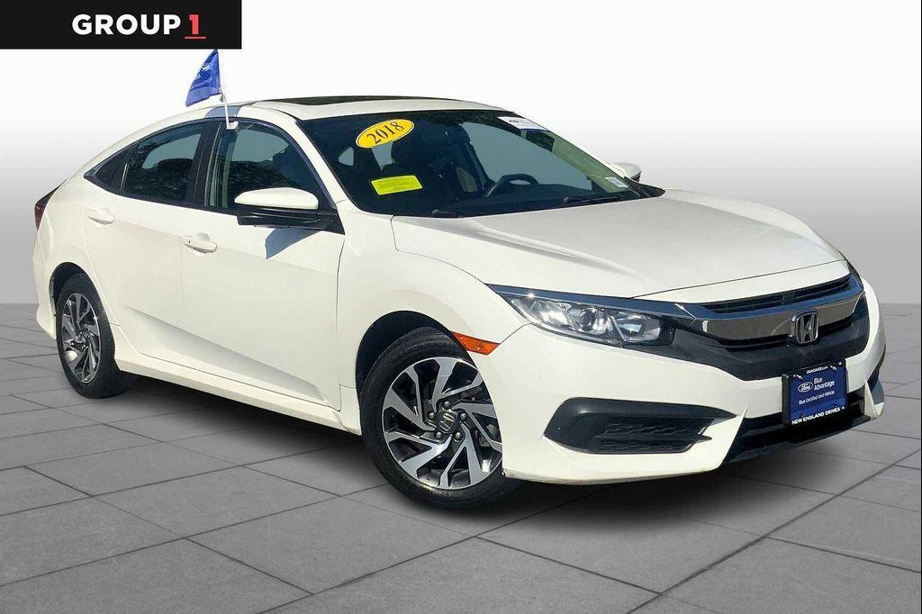 used 2018 Honda Civic car, priced at $18,310