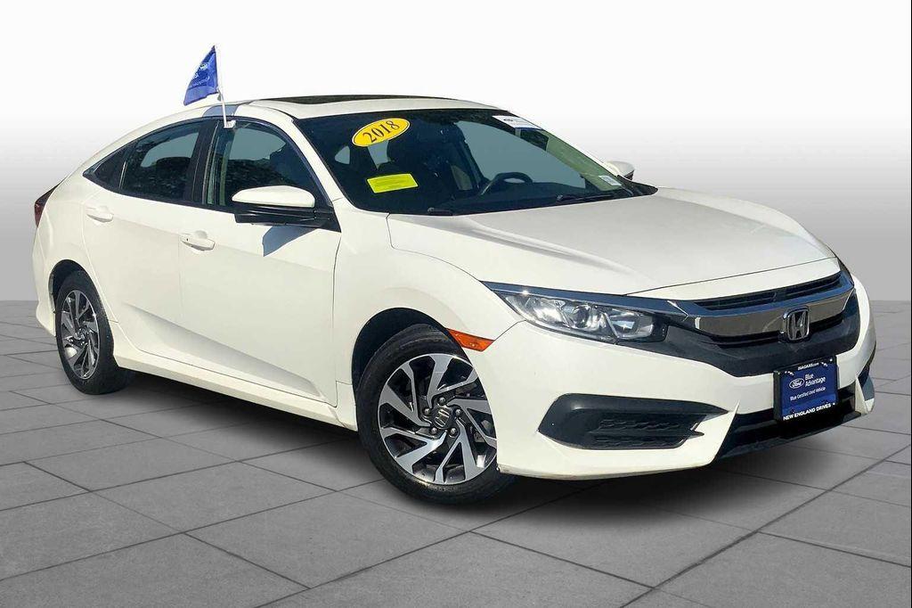 used 2018 Honda Civic car, priced at $17,995