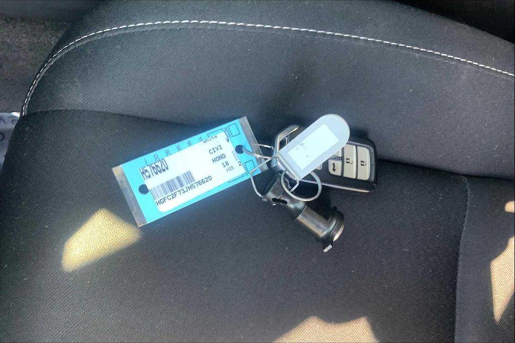 used 2018 Honda Civic car, priced at $18,310