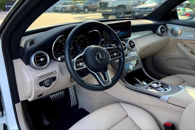 used 2023 Mercedes-Benz C-Class car, priced at $38,495