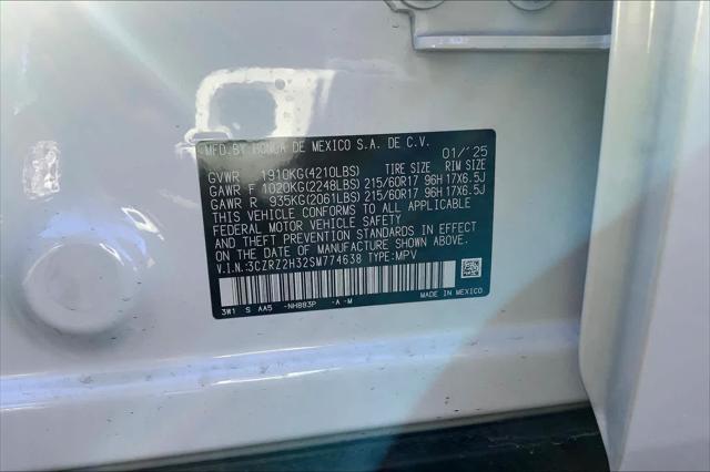 new 2025 Honda HR-V car, priced at $28,500