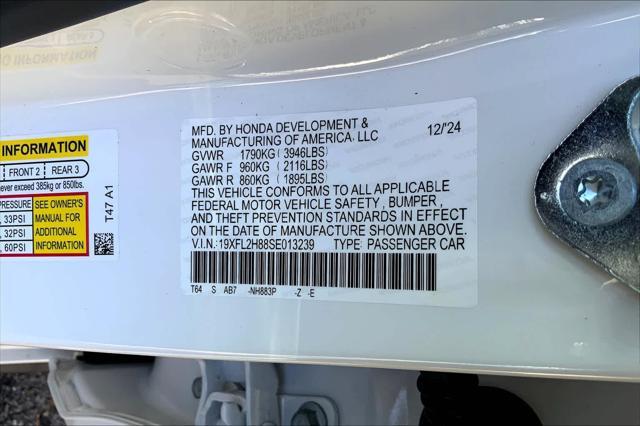 new 2025 Honda Civic car, priced at $29,000