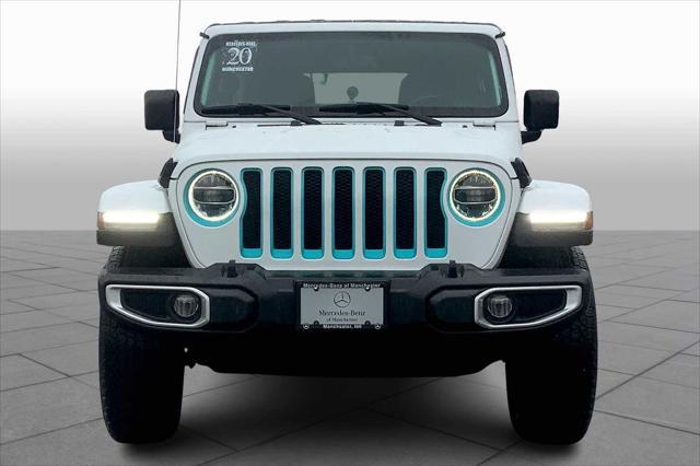 used 2020 Jeep Wrangler Unlimited car, priced at $30,662