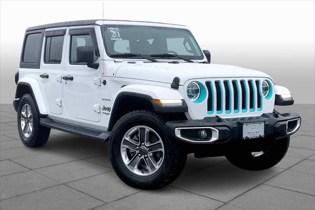 used 2020 Jeep Wrangler Unlimited car, priced at $30,662